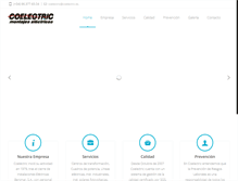 Tablet Screenshot of coelectric.es